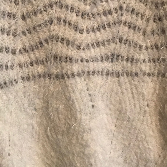 Anthropologie Sleeping on Snow Eyelash Turtleneck Sweater Dress Small Petite - Picture 6 of 16